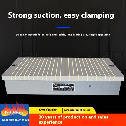 TEBAK Factory Customized 3 Jaw Lathe Chuck Clamping Magnets of Magnetic Grinding Chuck for Surface Grinder X11