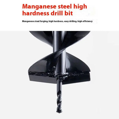 Alloy Steel Ground Drill Bit, Garden Tools, Greenhouse Piling and Tree Planting Engineering, Hole Drilling Rotary Drill Bit