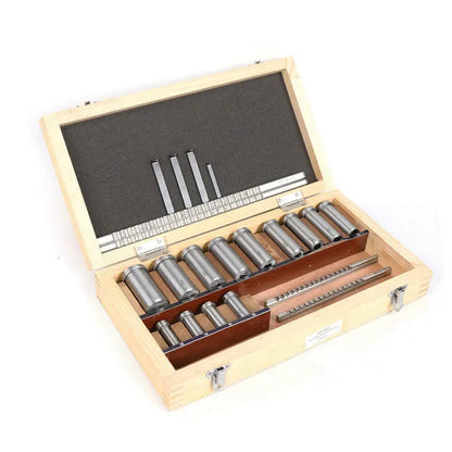 TEBAK HSS Metric Keyway Broach 30/pcs Sets with Shim Hss Metric Keyway Broach Set Customized Lathe Broaching Tool