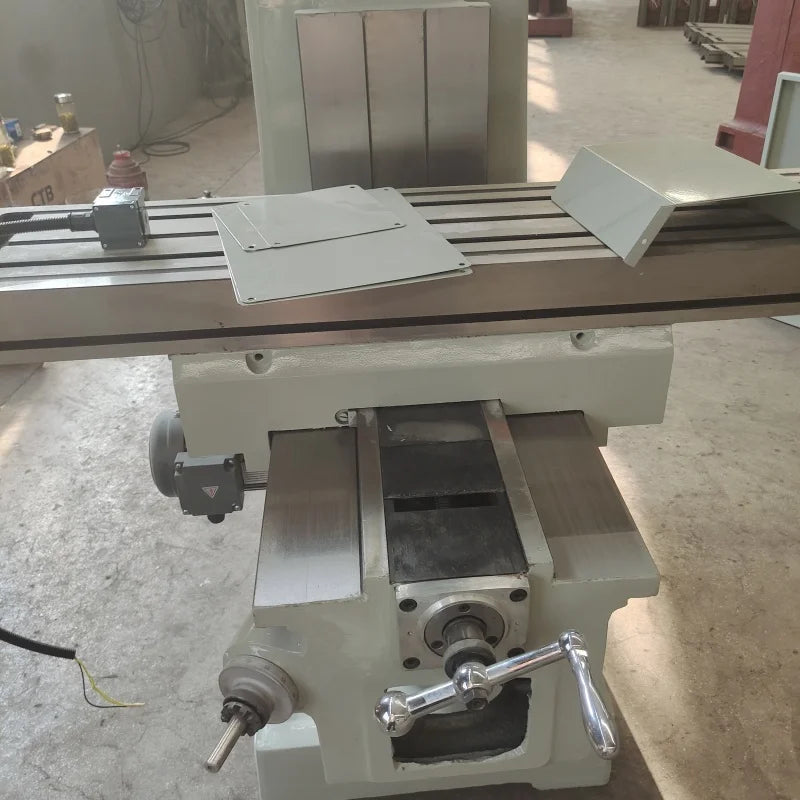 TEBAK Knee Type Manual Milling Machine Universal Milling Machine Heavy Duty Metal Turret Milling Fresadora