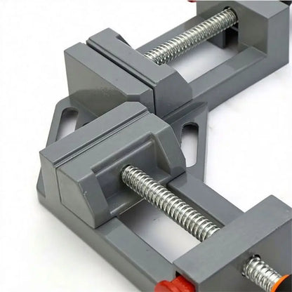 TEBAK Customization Right Angle Clamp Adjustable Swing Jaw for DIY Woodworking Welding Double Handle 90 Degree Corner Clamp