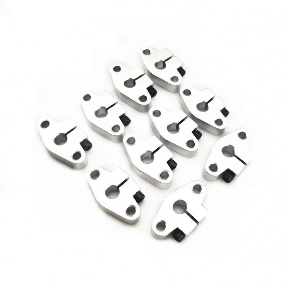 D-20 CNC Router 3d Printer Parts Slide Unit Aluminum Linear Motion Clamping Rod Rail Guide Support SHF8 for 8mm Diameter Shaft