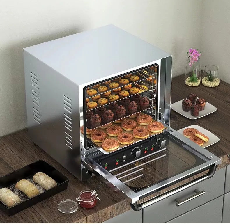 TEBAK Countertop Bread Cake Electric Industrial Bread Baking Convection Oven Industrial Bread Baking Machine