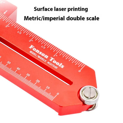 TEBAK W-52 Extended Thin Rip Jig Table Saw Jig Guide for Repeat Narrow Strip Cuts Works With Saw Router Table Band Saw