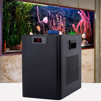 Chiller Water Cooling Machine Suitable Aquarium Water Cooler Tank for Reef Coral Jellyfish Shrimp Water Plants and Fish Farming