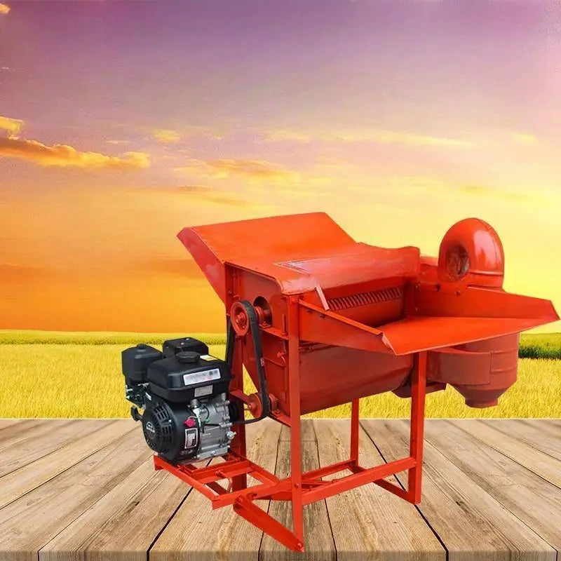 Wheat Rice Thresher Multifunctional Thresher Household Paddy Rice Thresher Machine