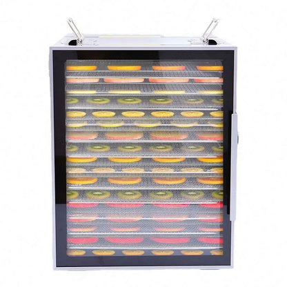TEBAK 12 Layers Food Dryer Fruit Vegetable Dehydrator Machine Home Food Air Drying Oven Beef Pet Food Meat Lemon Dryer Machine