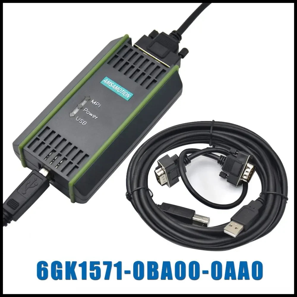 TEBAK CNC USB-MPI PPI for S7-200/300/400 PLC Programming Cable PC Adapter USB A2 6GK1571-0BA00-0AA0 PC Adapter for S7 System