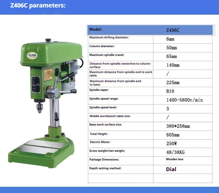 ANDUUK Industrial Desktop Micro Drilling Machine with Laser Precision for Metal Components