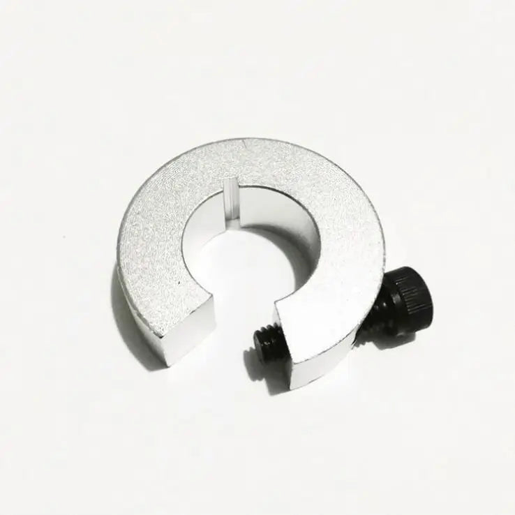 D-29 Shaft Collar Single Split SCS SBR Aluminum Clamping Collar Shaft Collars with Set Screw Silver Tone