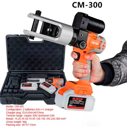 CM-300 Electric Crimping Tool for Cable Lugs Battery Crimper Hydraulic Crimping Tool