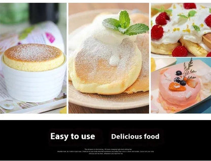 Multiple Stainless Steel Commercial Digital Electric Pancake Maker Snack Crepe Pancake Makers Automatic Souffle Pancake Machine