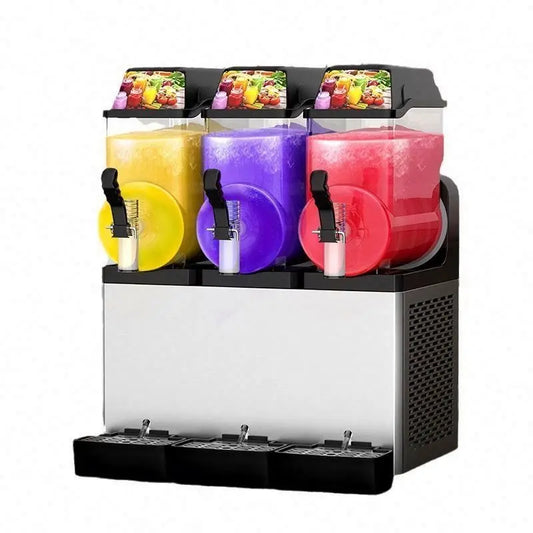 TEBAK Wholesale Single Barrel Slu Slushy Slushie Machine Frutina Slush Machine Tank Slush Machine