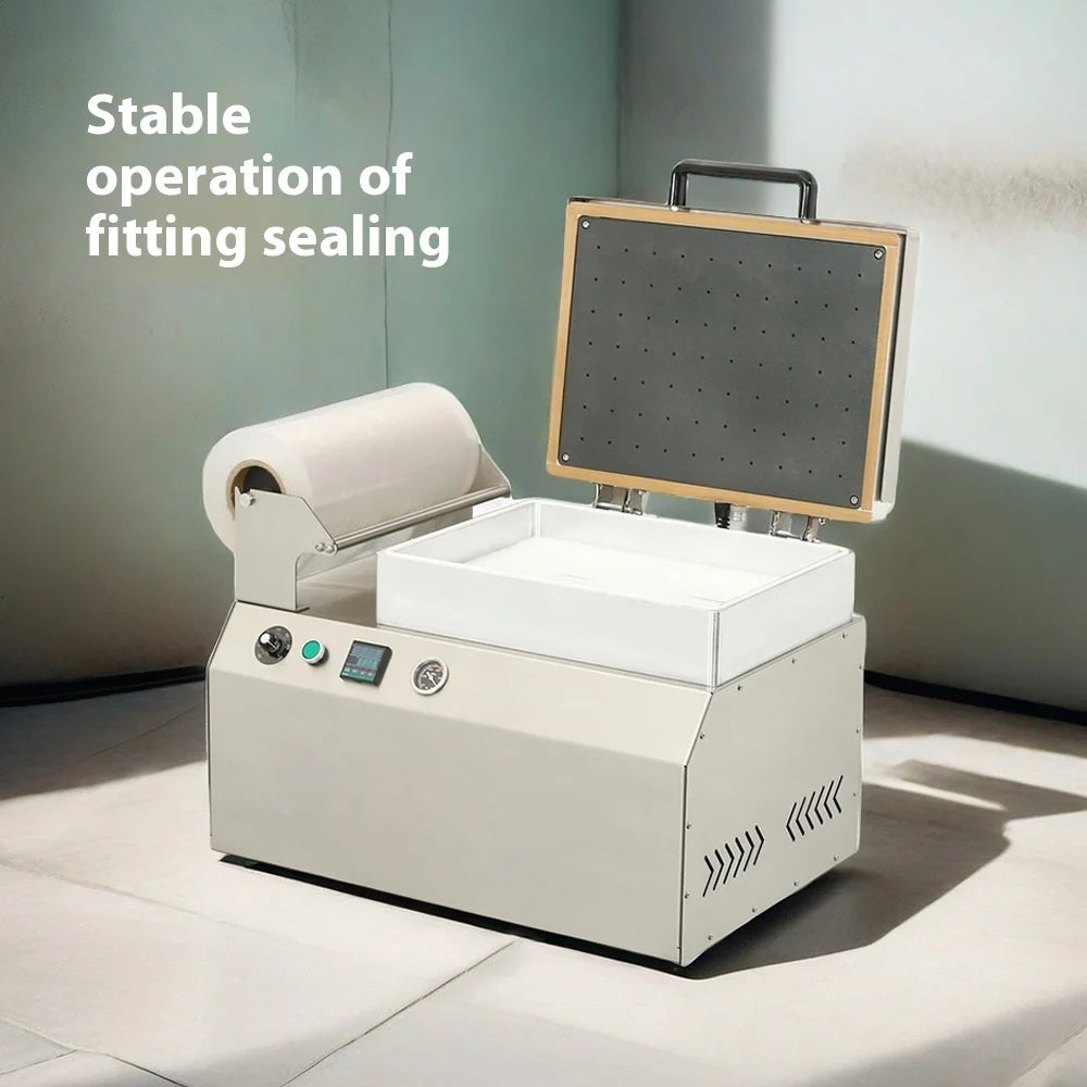 TEBAK Customized fresh Meat Vacuum Skin Packaging Machine DVP-160 Factory Price Fish Tray Vacuum Skin Packing Machine