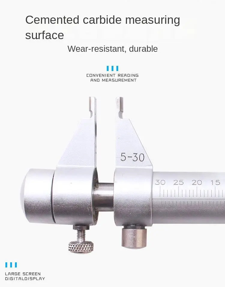 TEBAK 5-30mm 25-50mm 50-75mm 75-100mm Inside Micrometer Carbide Tips Micrometer Screw Gauge Metric Micrometer