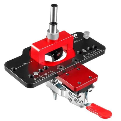 Fixture Aluminum Alloy Hole Opener Template Door Custom 35mm Hinge Boring Jig Woodworking Hole Drilling Guide Locator