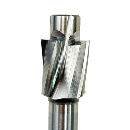 ANDUUK Multi Specification High-speed Steel Flat Bottomed Countersunk Drill Countersunk Drill Countersunk End Milling Cutter