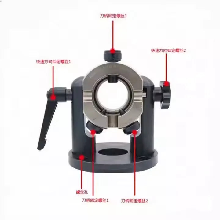 CNC Machining Lock Tool Holder Universal Vertical Horizontal Tool Holder Device BT40 HSK63 Tool Holder Lock Knife Seat