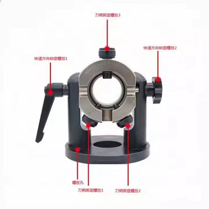 CNC Machining Lock Tool Holder Universal Vertical Horizontal Tool Holder Device BT40 HSK63 Tool Holder Lock Knife Seat