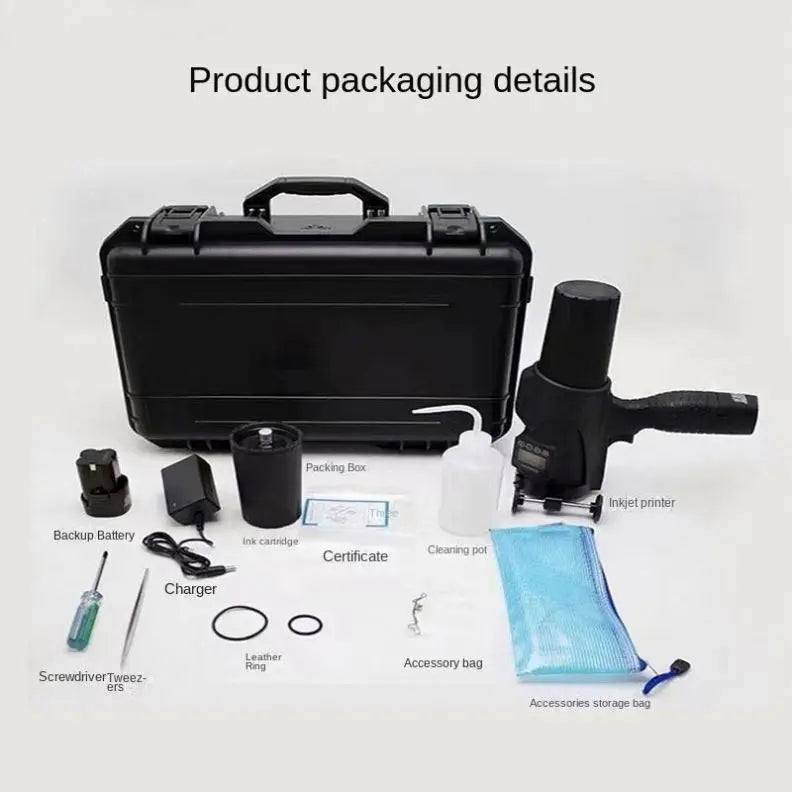 TEBAK XY-16 Large Character Inkjet Printer for Large Carton Big Character PVC Pipe Handheld Portable Printer