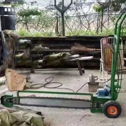 TEBAK XC-09 Good Quality Wood Cutting Saw Professional Wood Log Slasher