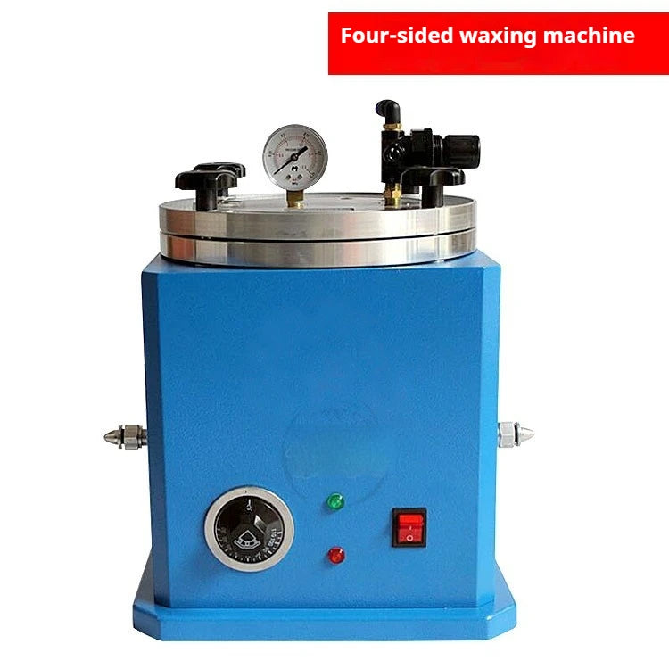 TEBAK Jewelry Making Tools Mini Wax Injection Machines Round Barrel Double Nozzle Wax Injector Jewelry Casting Waxing Equipment