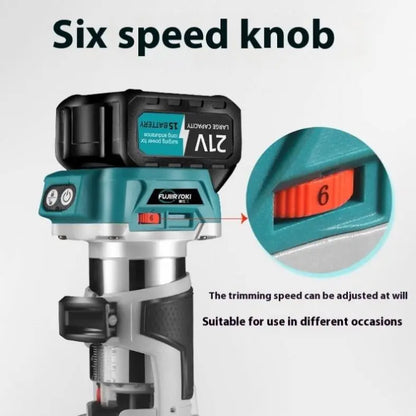 A High Quality Engraving Machine Router Machine Hand Wood Electric Tools Trimmer Multipurpose Tool Kit Wood Routers Trimming