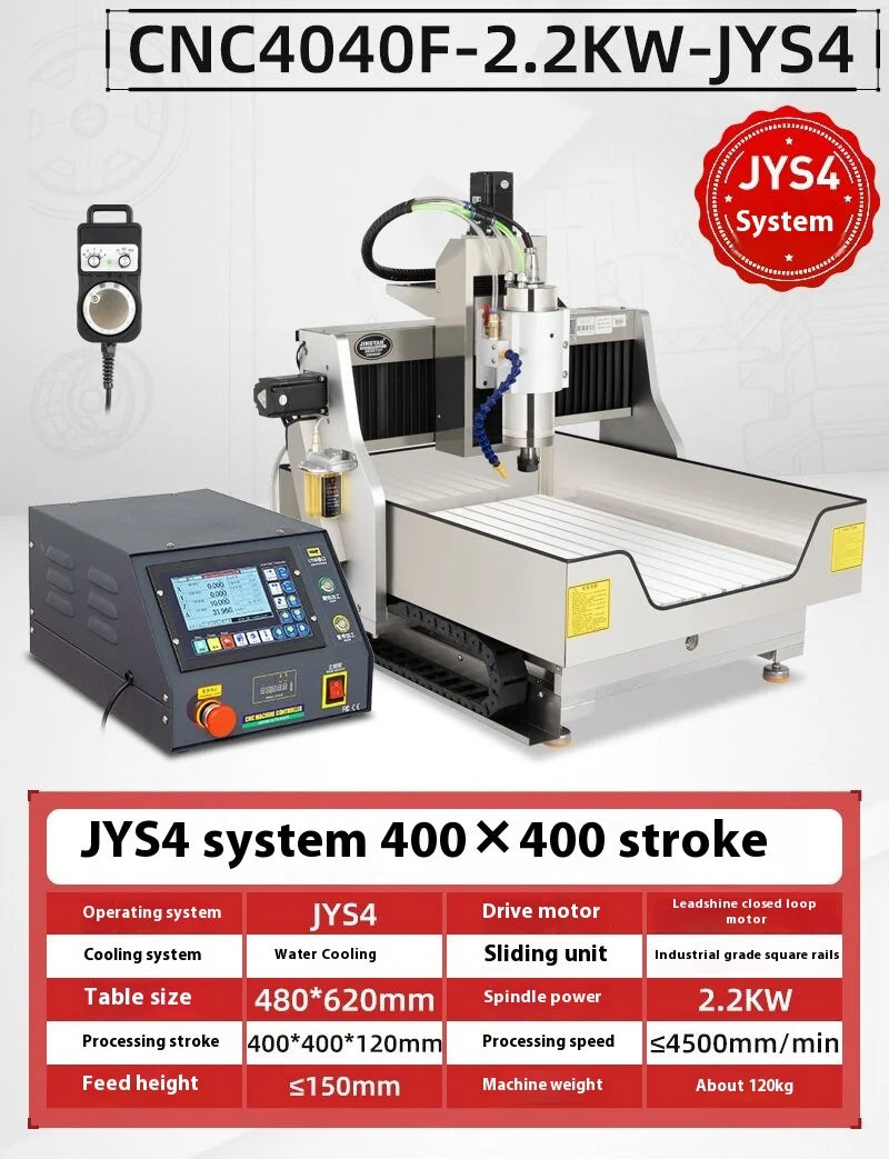 TEBAK JY-12 Square Rail CNC Engraving Carving Machine Automatic Tool Change ATC ISO20 2.2KW Spindle 5pcs Tool Magazine