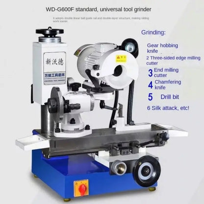 Factory Wholesale Universal Cutter Grinder 600F Blade Cutter Knife Tool Grinding Machine