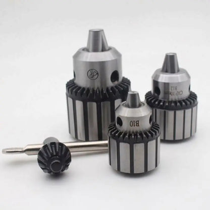 TEBAK Taper Thread B10 B12 B16 B18 B22 Drill Chuck Wrench Rotation Clamping 1mm 5mm 13mm 16mm 20mm Tool Rest Drill Chuck