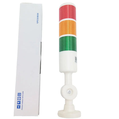 TEBAK PT50-3T-J Multi-layer Warning Light LED Warning  Machine Tool signal Tower Light Tricolor Light Folding 24V