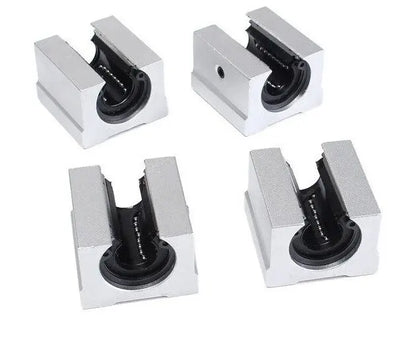 TEBAK D-17 SBR12UU SBR16UU SBR20UU Plastic Linear Bearing Housings Open Block Linear Bearing Slide  Ball Bearing Pillow Block