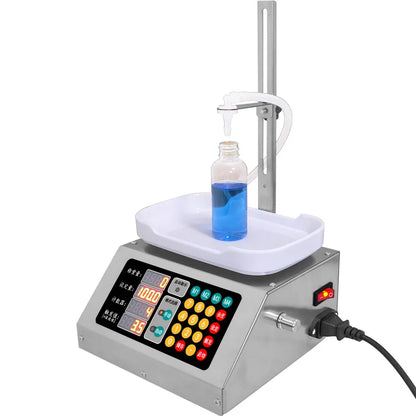 Semi Automatic Filling Machine Nail Polish/glue Diaphragm Pump Weighing Filling Machine Gel Viscous Liquid Filling Machine