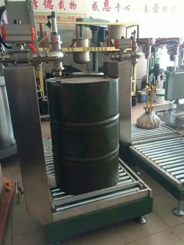 XSH-19 TEBAK High Efficiency Automatic Production Liquid Paint Oil Barrel Drum Filling Machine