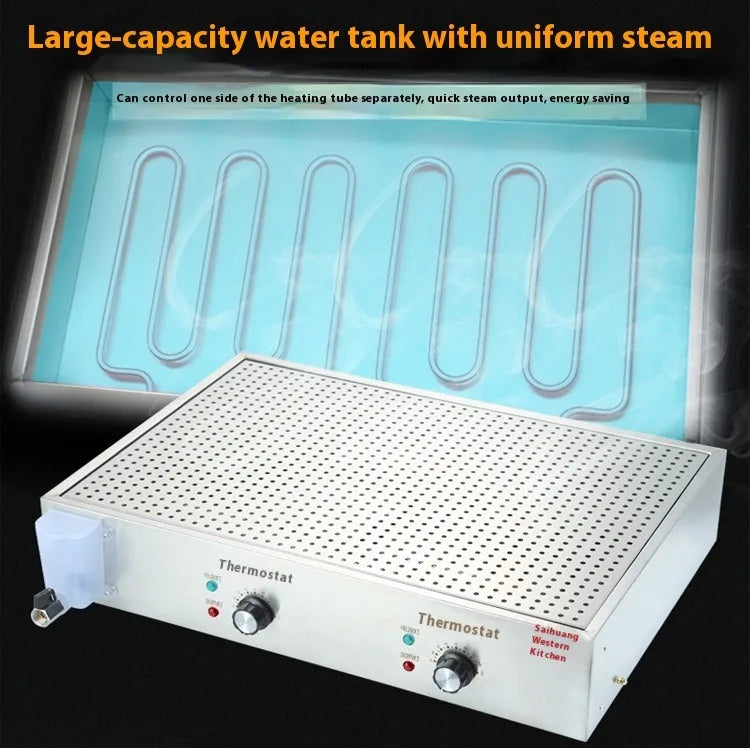 TEBAK Commercial Small Xiaolongbao Thermal Insulation Quick Freezing Steamed Bun Machine Electric Dumpling Stuffed Food Steamer