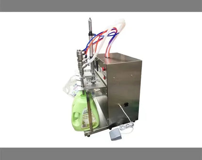 Tebak Semi-Automatic Customize Filling Heads Spout Pouch Bag Doypack Liquid Drinking Water Filling Capping Packing Machine