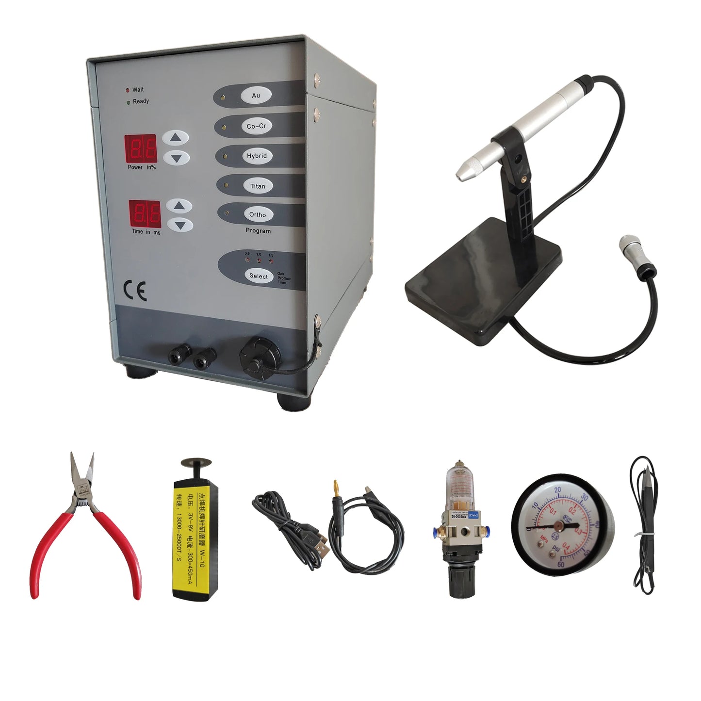 Permanent Jewellery Soldering Machine Kit Laser Welder Jewelry Mini Desktop Jewelry Laser Spot Welder