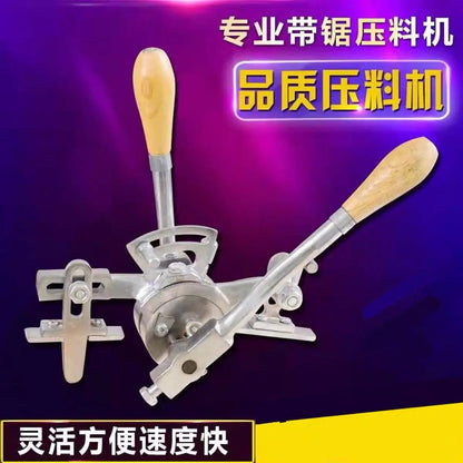 TEBAK CX-17 Manual/automatic Band Saw Blade Swage Woodworking Tools Band Saw Blade Swage Machine for Blade Teeth