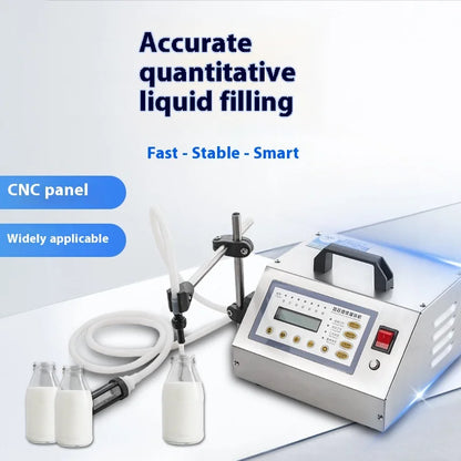 TEBAK Factory Wholesale Price Digital Control Liquid Filling Machine Juice Milk Portable Electric Liquid Water Filling Machine
