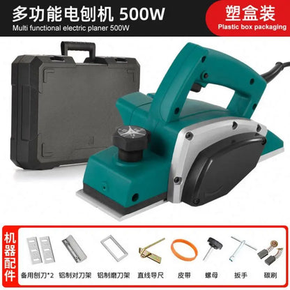 ANDUUK Carpenter Cutting Tool Handheld Wood Edge Surface Trimmer Wood Planer Multifunctional Portable Electric Wood Planer