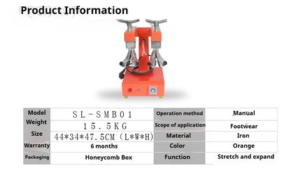 TEBAK New Design One Pair Shoe Expander Stretcher Machine for Sale Shoe Expander Heating