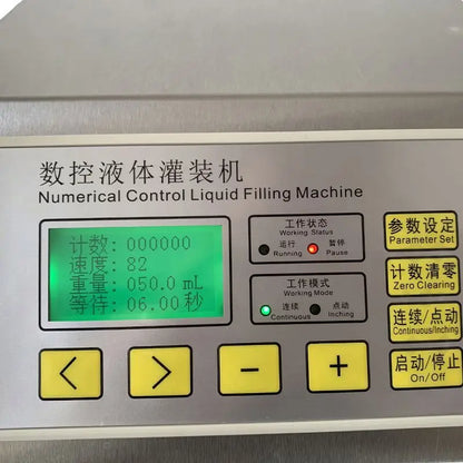 TEBAK SY-51A Semi-automatic Peristaltic Pump Filling Machine Oil Grease Olive Lubricating Oil Liquid Bottle Filling Machine