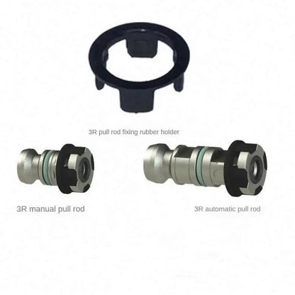 TEBAK Vise Self-centering Manual Spigot Automatic Spigot Latin Ring EDM Sparking Machine Collet Precision Electrode Holder ER 3R