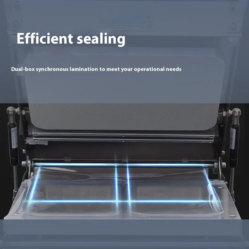 Fruit Vegetables Manual Packing Machine Fast Food Tray Sealing Machine Plastic Film Packaging Sealer Heat Seal Sealing Machine