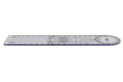 TEBAK 6 Inch Plastic Medical Ruler Goniometer Custom logo