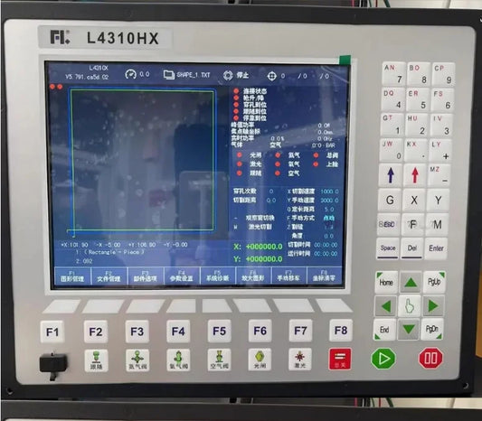 TEBAK Laser sheet and tube cutting machine system L4310HX CNC equipment dedicated system height controller iHC100