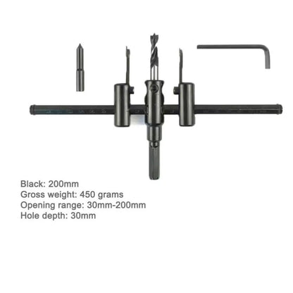 TEBAK Adjustable Aircraft Type Woodworking Hole Opener Audio Spotlight Integrated Ceiling Downlight Gypsum Board Drilling Drill