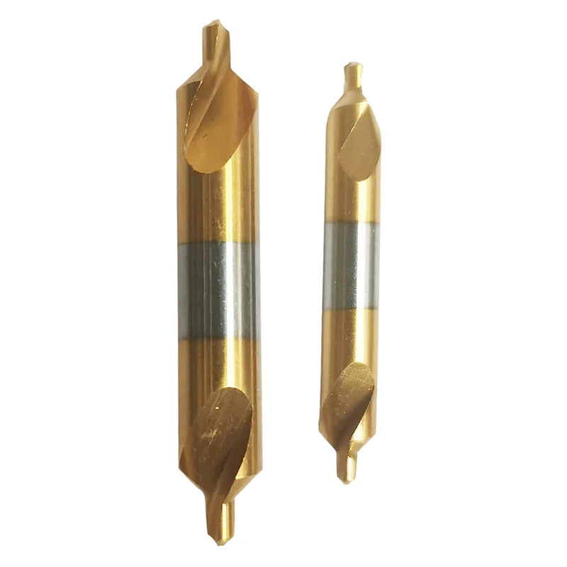 TEBAK 60-degree Angle High Speed Steel Center Drill Bits Kit Countersink Tools  Center Drill Bits Set for Lathe Metalworking