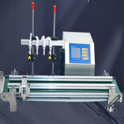 Tebak-4H1200/3200/6500 Automatic 4 Heads Essential Fruit Juice Small Bottle Liquid Filling Machine Conveyor Belt Filler Machine