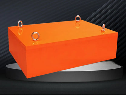 TEBAK Conveyor Belt Strong Magnetic Iron Remover Industrial Rectangular Suspension Strong Magnetic Strong Magnetic Iron Remover